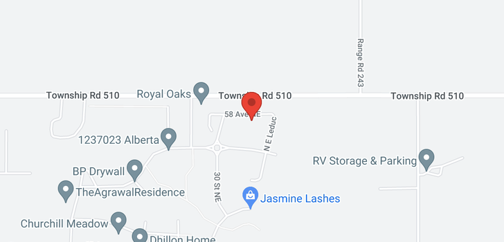 map of 3035 58 Ave